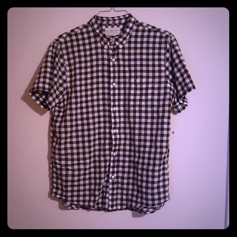Ralph Lauren Denim & supply: plaid black/white
